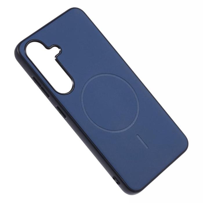 X-Level - X-LEVEL Mobilskal till Samsung Galaxy S25 MagSafe PC TPU PU Blå