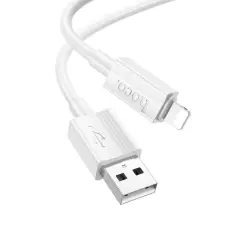 Hoco - HOCO USB-A till Lightning Kabel 2.4A X107 1 m Vit