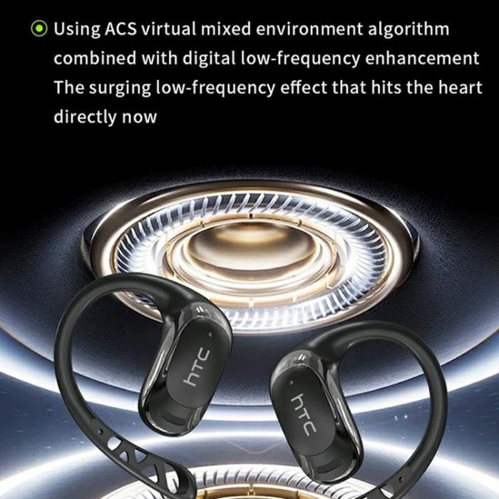 HTC - HTC Open-Ear Trådlösa Hörlurar Bluetooth 6.0 IPX5 NE28