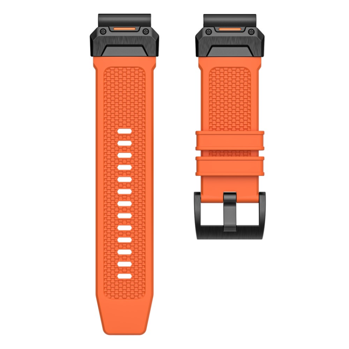 A-One Brand - Garmin Fenix 8 (47mm) Armband Silikon - Orange
