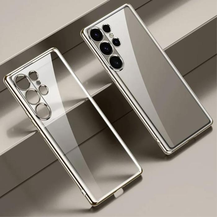 Taltech - Galaxy S24 Ultra Mobilskal Elektropläterat SULADA - Grå