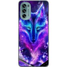 iSecrets - Mobilskal till Motorola Moto G62 5G med Neon Varg