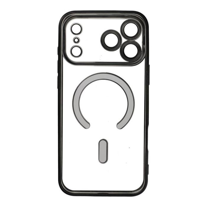 A-One Brand - Mobilskal För iPhone 18 Pro Max/17 Pro Max Magsafe Electro - Svart