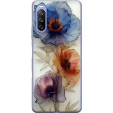 Gustaf - Mobilskal till Sony Xperia 10 III med Silkesblommor