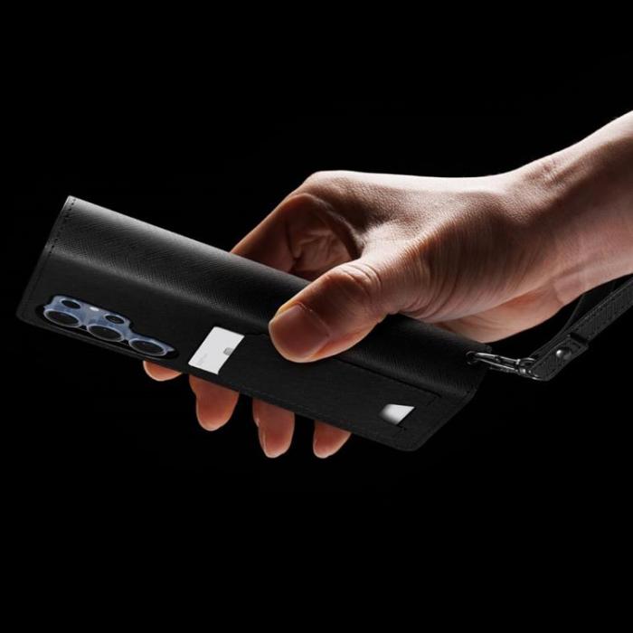 Spigen - Spigen Galaxy S25 Ultra Plånboksfodral ”S” - Svart
