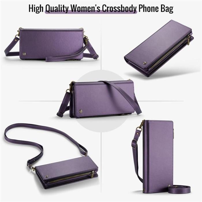 Caseme - CASEME Me10 Crossbody Väskor Zipper - Lila