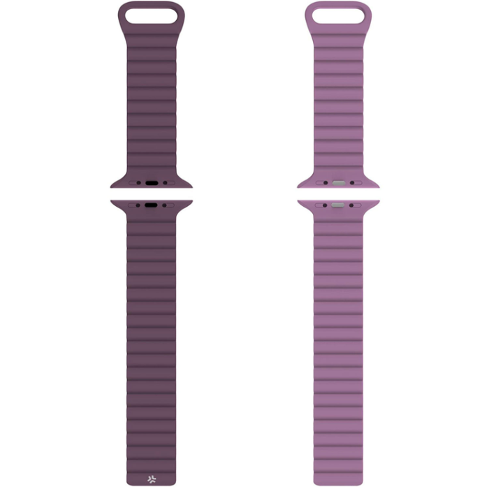 Celly - Celly Apple Watch (42/44/45mm) Armband Magnetiskt - Lila