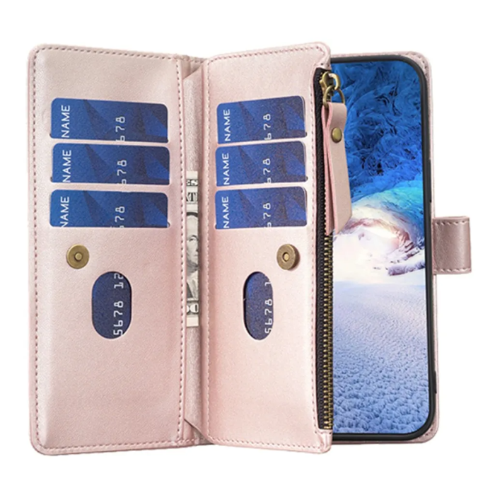 Taltech - Google Pixel 7A Plånboksfodral BF Style-19 - Roseguld