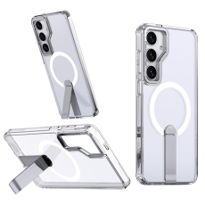 A-One Brand - Galaxy S25 Plus/S24 Plus Mobilskal MagSafe Kickstand Acrylic