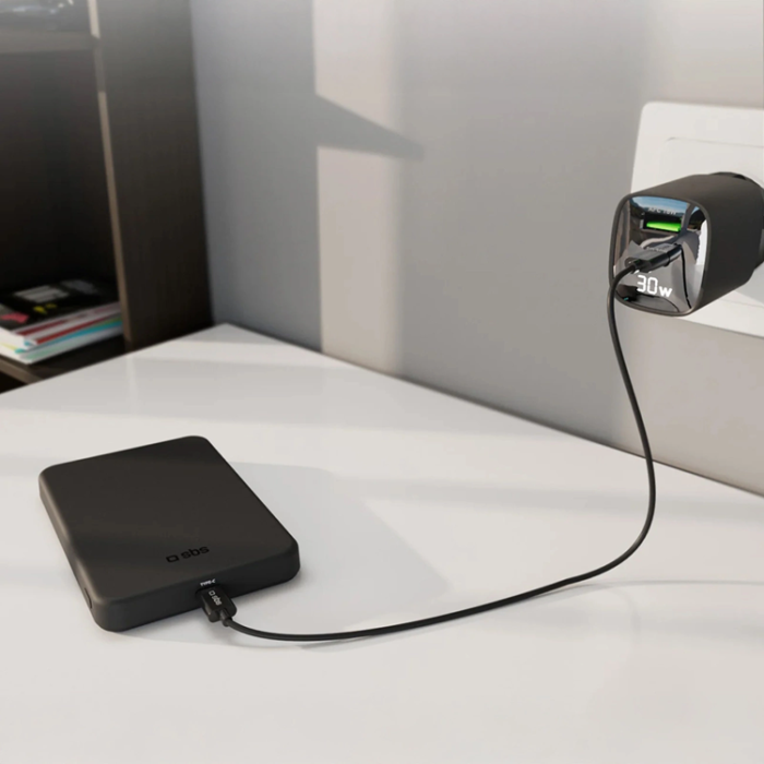 SBS - SBS Qi2 MagSafe Powerbank 5000mAh - Svart