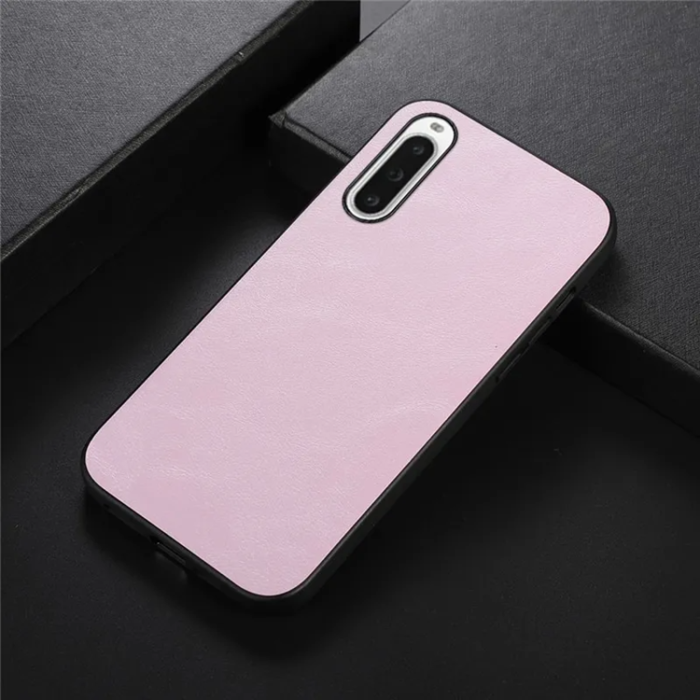 A-One Brand - Sony Xperia 10 V Mobilskal Cowhide Texture - Rosa