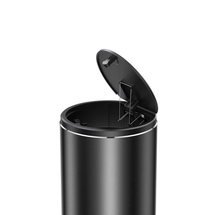 BASEUS - Baseus Minibilavfallskärl med lock - Svart