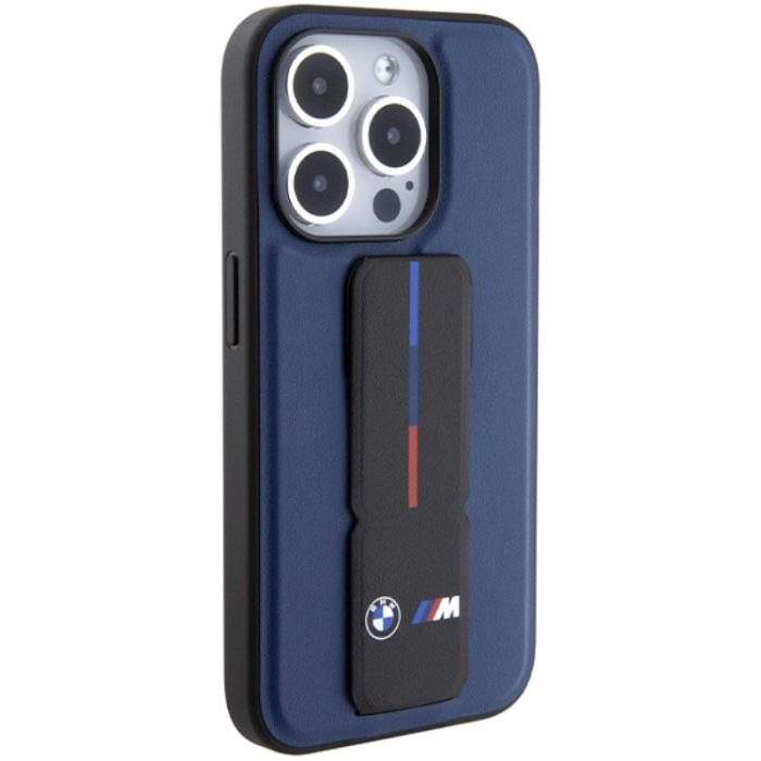 BMW - BMW iPhone 15 Pro Mobilskal M Grip Stand Bicolor