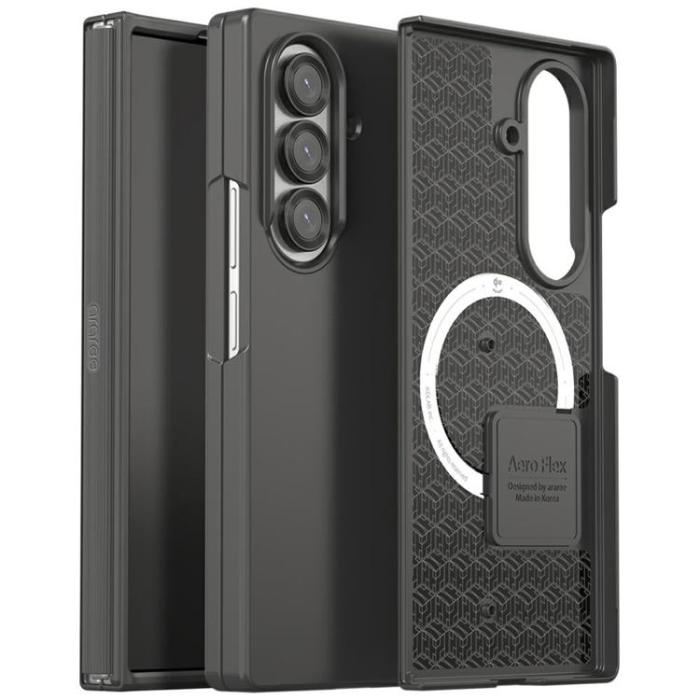 Araree - Araree Galaxy Z Fold 7 Mobilskal MagSafe Qi2 Aero Flex M - Svart