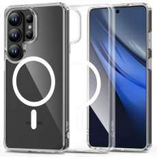 Tech-Protect - Tech-Protect Mobilskal F&ouml;r Galaxy S26 Ultra MagSafe Flexair Hybrid - Clear