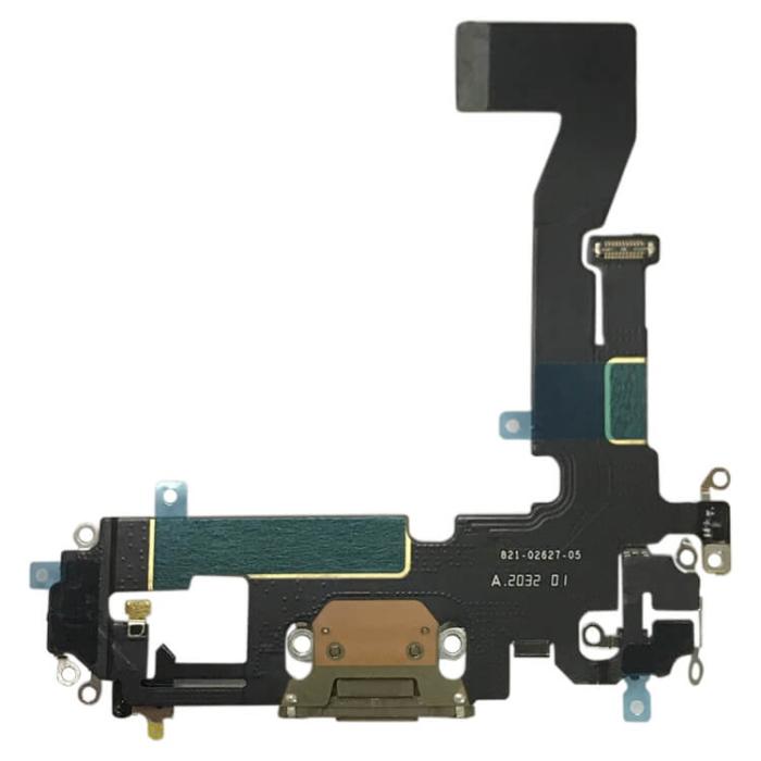UTGATT1 - iPhone 12 Pro Laddkontakt med Flex - Brun