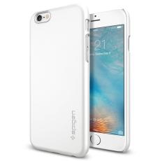 OEM - SPIGEN Ultra Thin Fit Skal till Apple iPhone 6/6S (Vit)