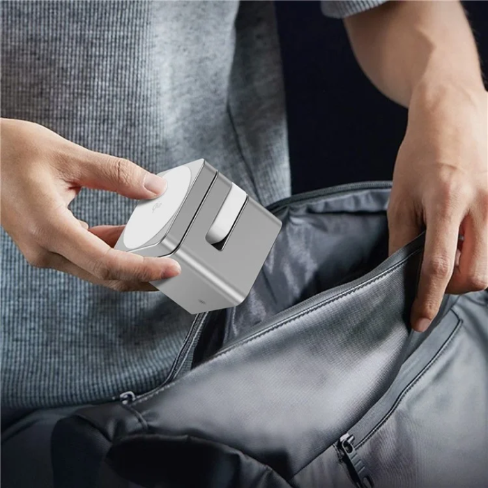 OEM - Qi2 MagSafe Trådlös Laddare iPhone, Apple Watch, Airpods