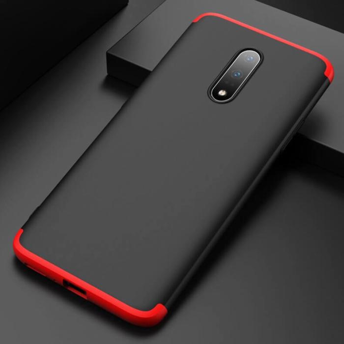 UTGATT4 - GKK 360 Protection Fram bak skal OnePlus 7 Svart