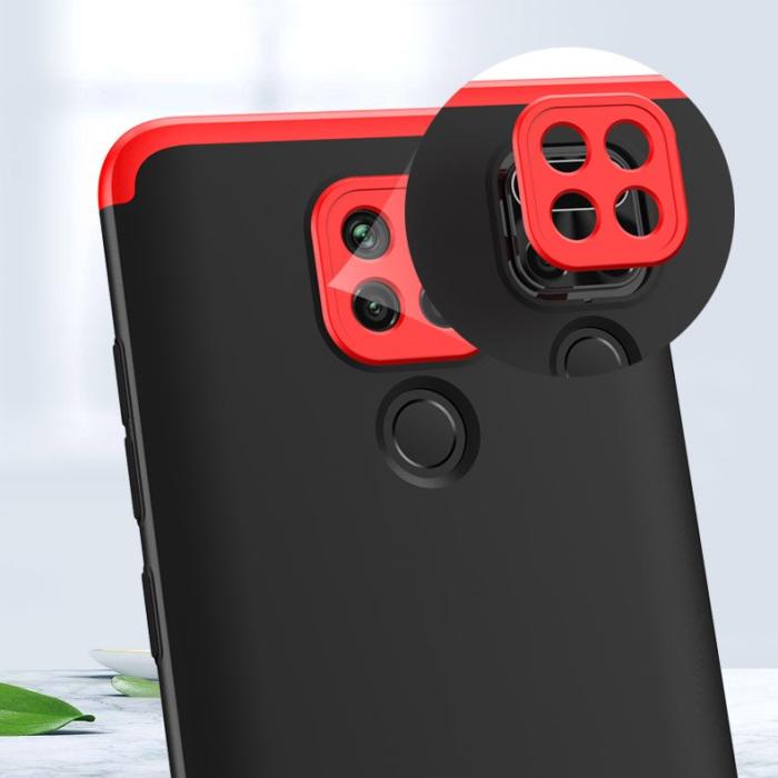 UTGATT5 - GKK 360 Protection Fram bak skal Redmi 10X 4G/Redmi Note 9 Blå