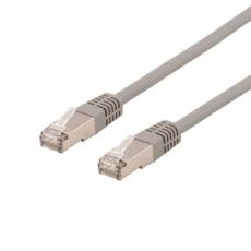 UTGATT1 - Deltaco Cat6a Nätverks Kabel 3m - Grå