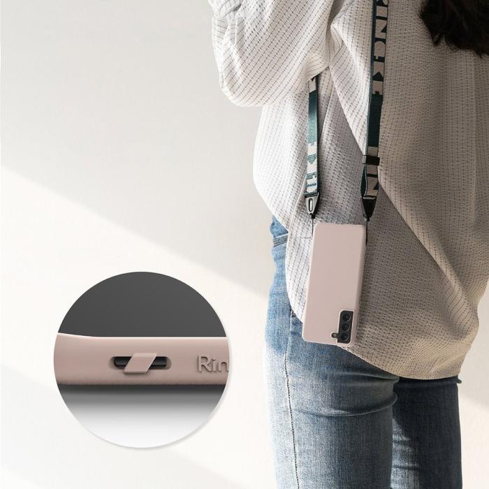 UTGATT4 - Ringke Air S Ultra-Thin Skal Samsung Galaxy S21 Plus 5G - Rosa
