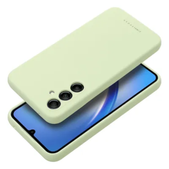 Roar - Roar Samsung Galaxy A34 5G Mobilskal Roar Cloud Skin - Ljusgrön