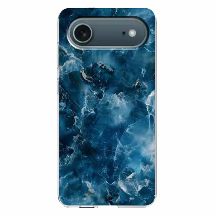 A-One Brand - iPhone Air Mobilskal Marble Pattern Printing Soft - Grå