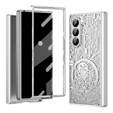 A-One Brand - Galaxy Z Fold7 Mobilskal Mechanical Legend Electroplating - Silver