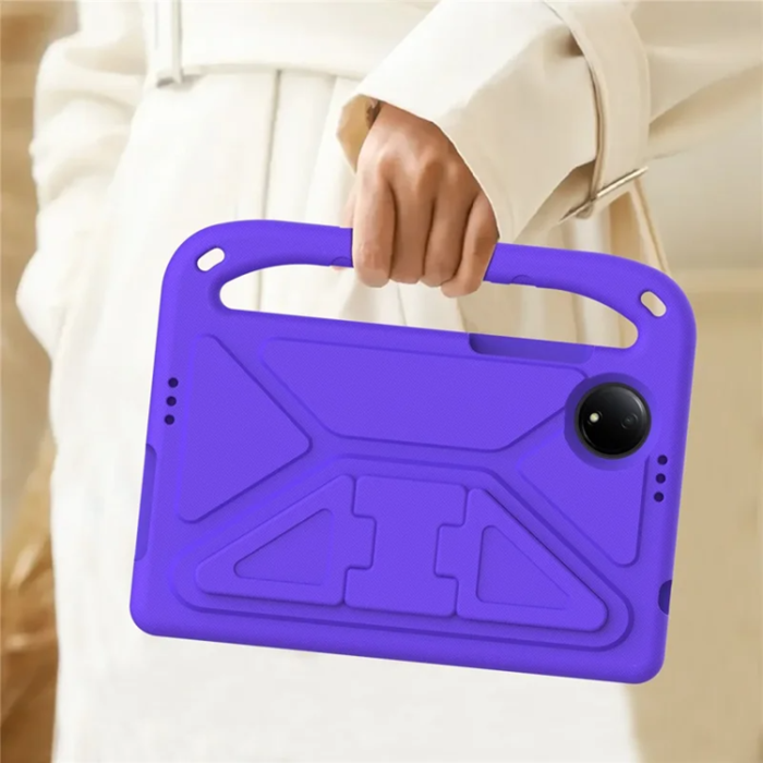 A-One Brand - Xiaomi Redmi Pad SE Skal EVA Handgrepp Kickstand - Lila