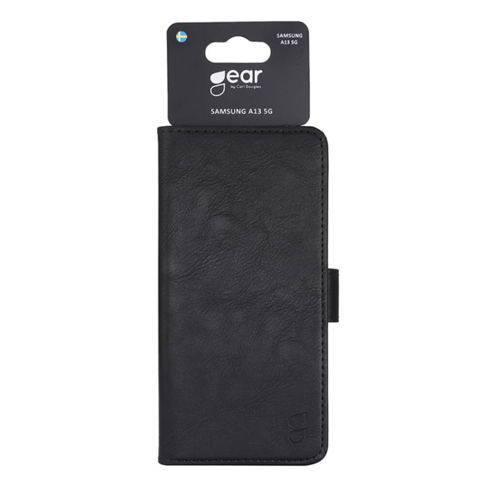 GEAR - Gear Galaxy A13 5G Plånboksfodral 3 Kortfack - Svart