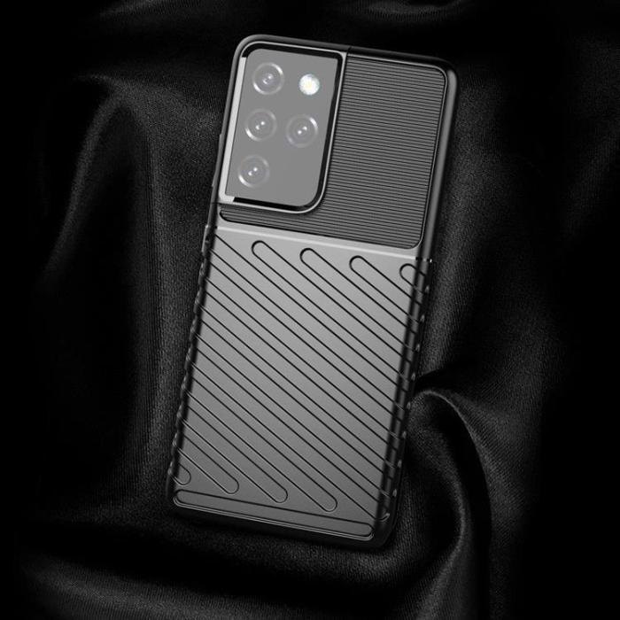OEM - Galaxy S23 Ultra Skal Thunder Armor Silicone - Blå