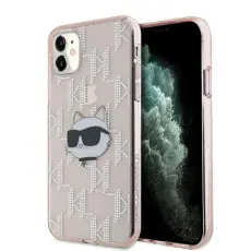 KARL LAGERFELD - Karl Lagerfeld iPhone 11/XR Mobilskal IML Choupette Head - Rosa