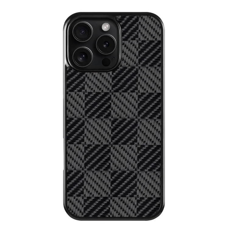 iPhone 16 Pro Max Mobilskal Aramid Fiber Grids Texture | 2353 | AlltMobil