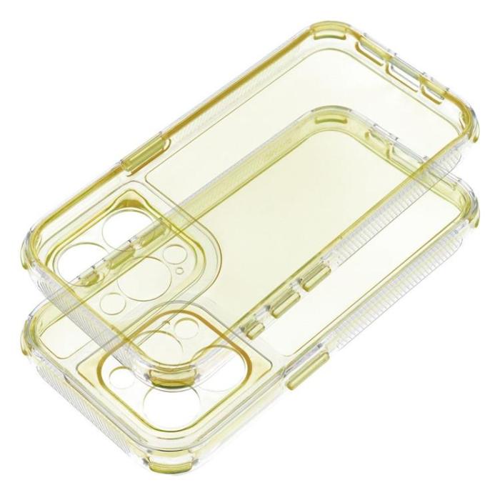 OEM - iPhone 16 Plus Mobilskal Matrix Clear - Gul