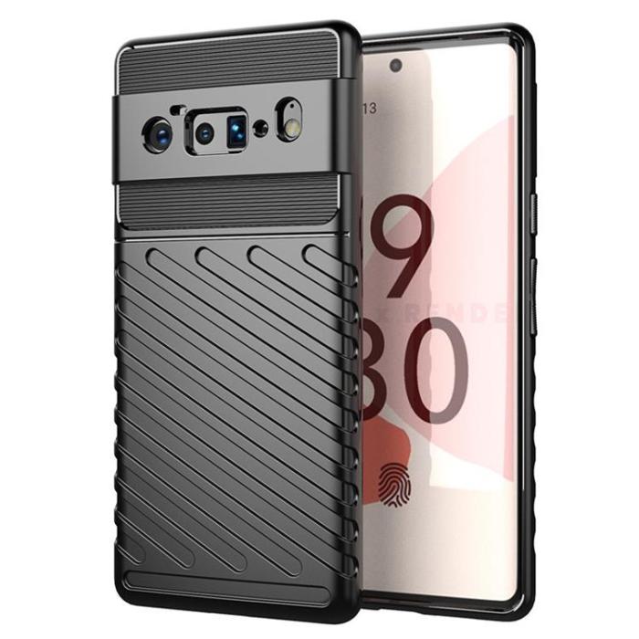 UTGATT1 - Thunder Flexible Skal Google Pixel 6 Pro - Svart