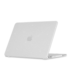 Tech-Protect - Tech-Protect Fodral F&ouml;r Macbook Neo 13 (2026) Smart Shell - Glitter Clear