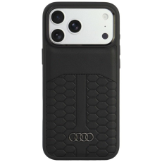Audi - Audi Mobilskal F&ouml;r iPhone 18 Pro Max/17 Pro Max Magsafe L&auml;der - Svart