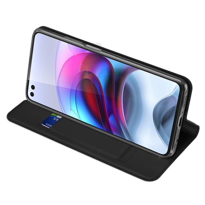 Dux Ducis - Dux Ducis Skin Series Plånboksfodral Motorola Moto G100 - Svart