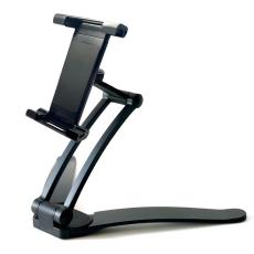 Desire2 - DESIRE2 Tablet-h&aring;llare 2-i-1 XL V&auml;gg och B&auml;rbar upp till 12,9" Svart