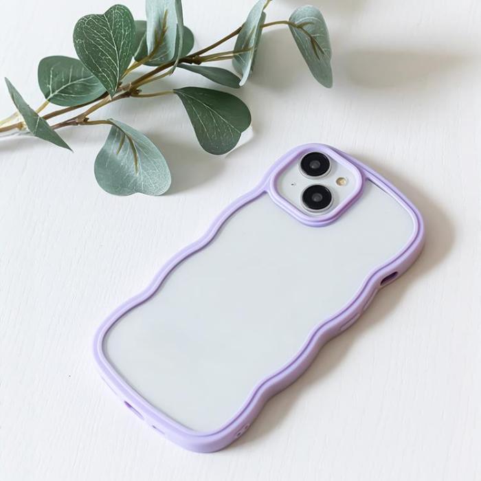 OEM - iPhone 7/8/SE (2020/2022) Mobilskal Wave - Lila