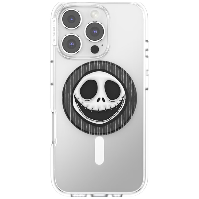 PopSockets - PopSockets MagSafe Popuphållare och Stativ King of Fright - Svart