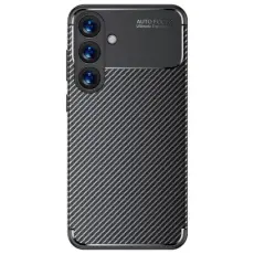 Beline - Beline Mobilskal till Galaxy S25 Ultra Carbon Armor - Svart