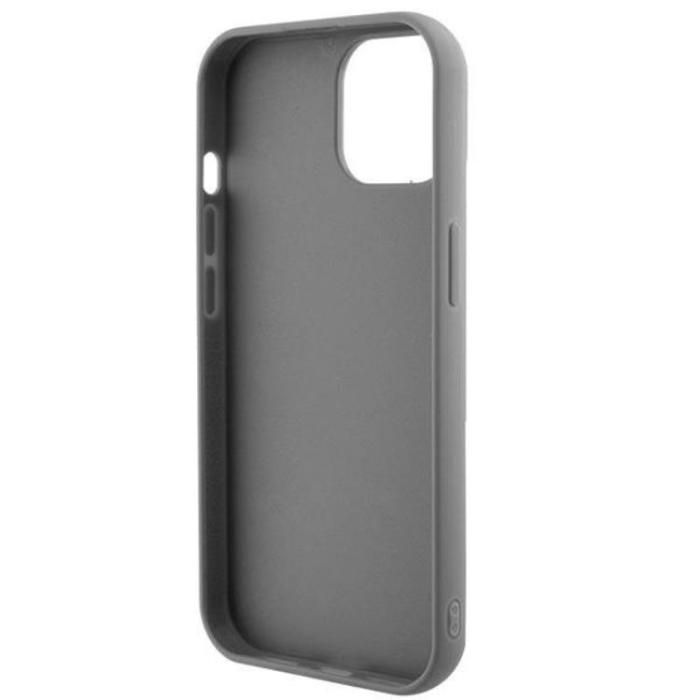 Guess - Guess iPhone 15 Mobilskal Sequin Script Metal - Silver