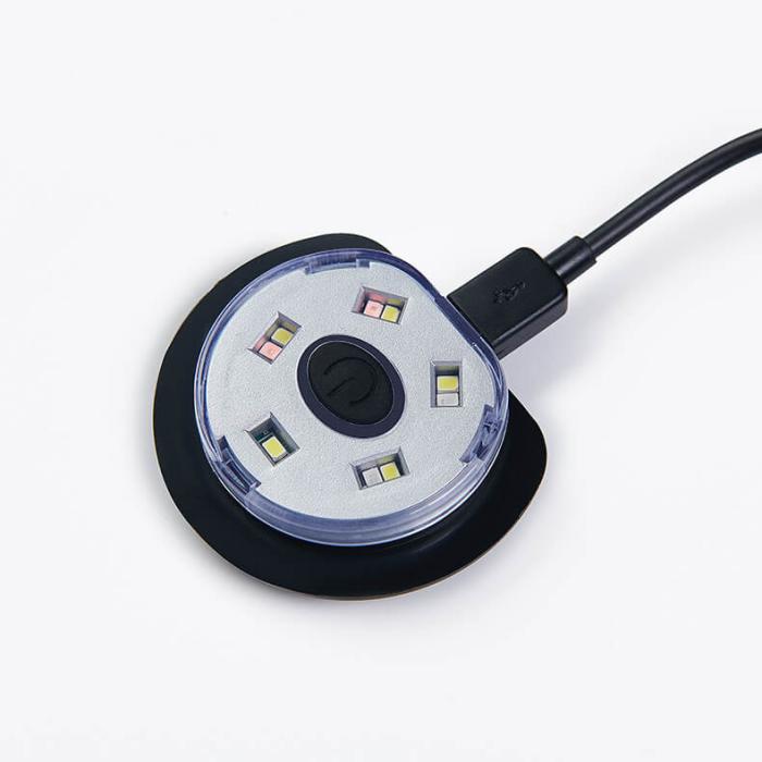 A-One Brand - Bluetooth Mössa med LED-Ljus - Svart