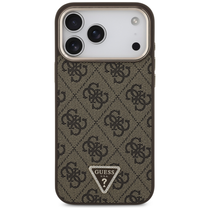 Celly - Guess iPhone 18 Pro Max/17 Pro Max Mobilskal MagSafe 4G Triangle Logo
