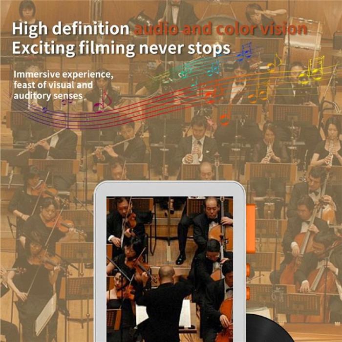 OEM - 8in1 Multifunktionell Mobilselfie Livestreaming Skärmspeglingsenhet X40F - Vit