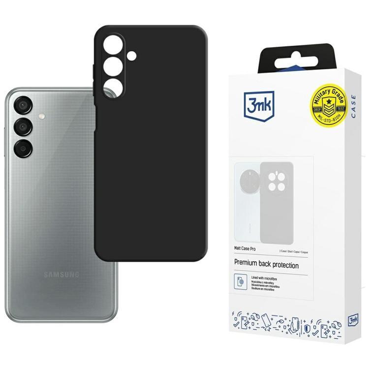 3MK Galaxy M15 5G Mobilskal Matt Pro - Svart | 2353 | AlltMobil