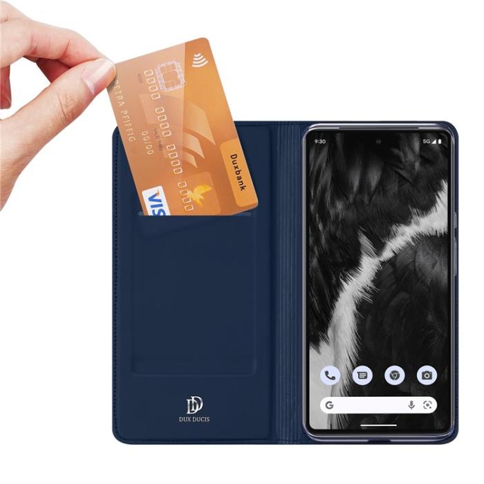 Dux Ducis - Dux Ducis Google Pixel 7 Plånboksfodral Skin Series Series - Blå