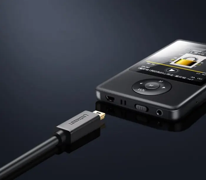 Ugreen - Ugreen USB Till Mini USB Kabel 3m - Svart